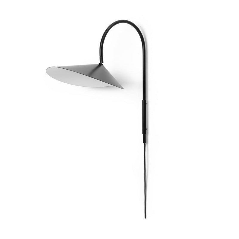 Arum Swivel Wall Lamp - Ferm Living - Wall Sconces - Black - HORNE