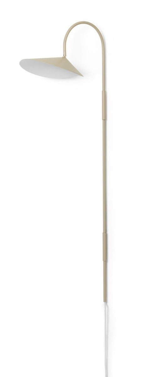 Arum Swivel Wall Lamp Tall - Ferm Living - Wall Sconces - Black - HORNE