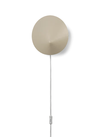 Arum Wall Sconce - Ferm Living - Wall Sconces - Black - HORNE