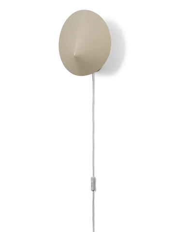 Arum Wall Sconce - Ferm Living - Wall Sconces - Black - HORNE