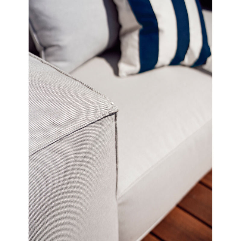 Asker Sofa - Corner Section - Skargaarden - Outdoor Furniture - Light Grey - HORNE