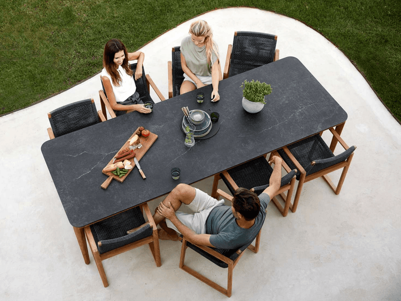 Aspect Teak Dining Table - Rectangle - Cane Line - Outdoor Furniture - Large - 82.7