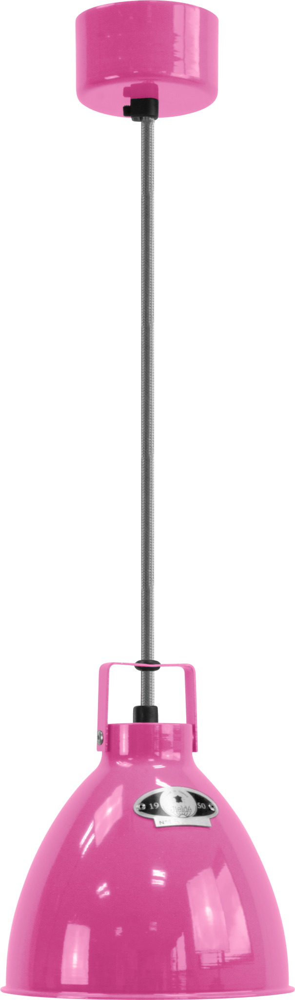 Augustin Pendant - A160 - Glossy Finish - Jielde - Pendants - Silver Grey - RAL9006 - Gold - HORNE