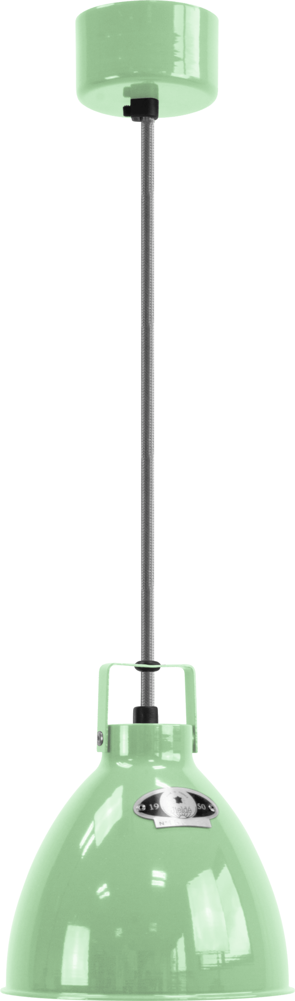 Augustin Pendant - A160 - Glossy Finish - Jielde - Pendants - Silver Grey - RAL9006 - Gold - HORNE