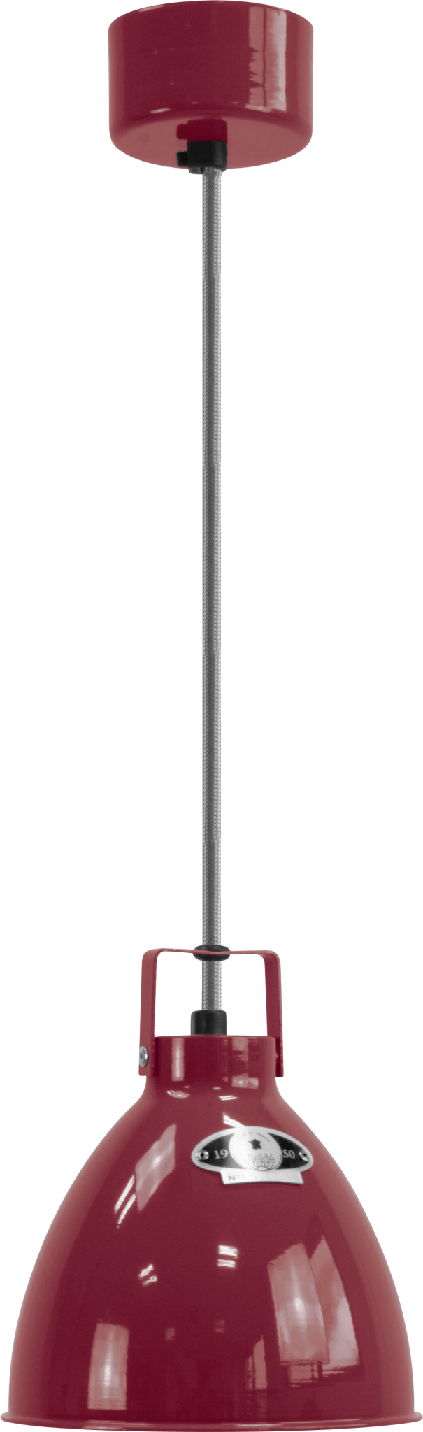 Augustin Pendant - A160 - Glossy Finish - Jielde - Pendants - Silver Grey - RAL9006 - Gold - HORNE