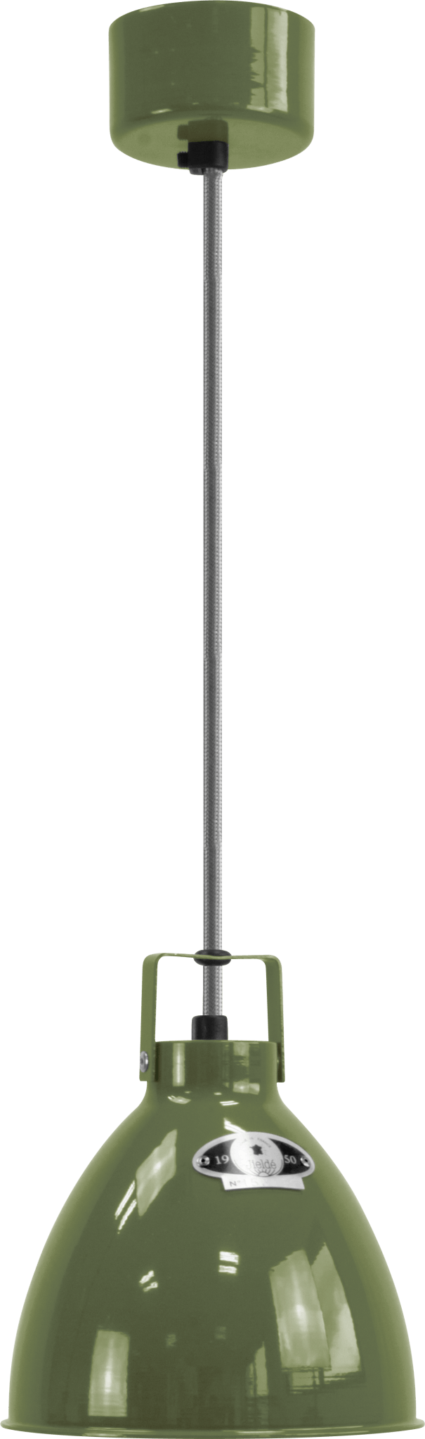 Augustin Pendant - A160 - Glossy Finish - Jielde - Pendants - Silver Grey - RAL9006 - Gold - HORNE