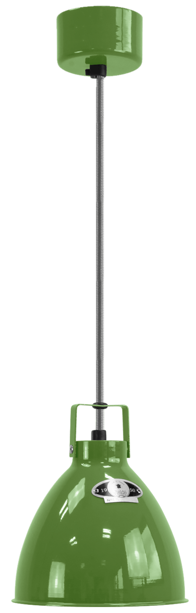 Augustin Pendant - A160 - Glossy Finish - Jielde - Pendants - Silver Grey - RAL9006 - Gold - HORNE