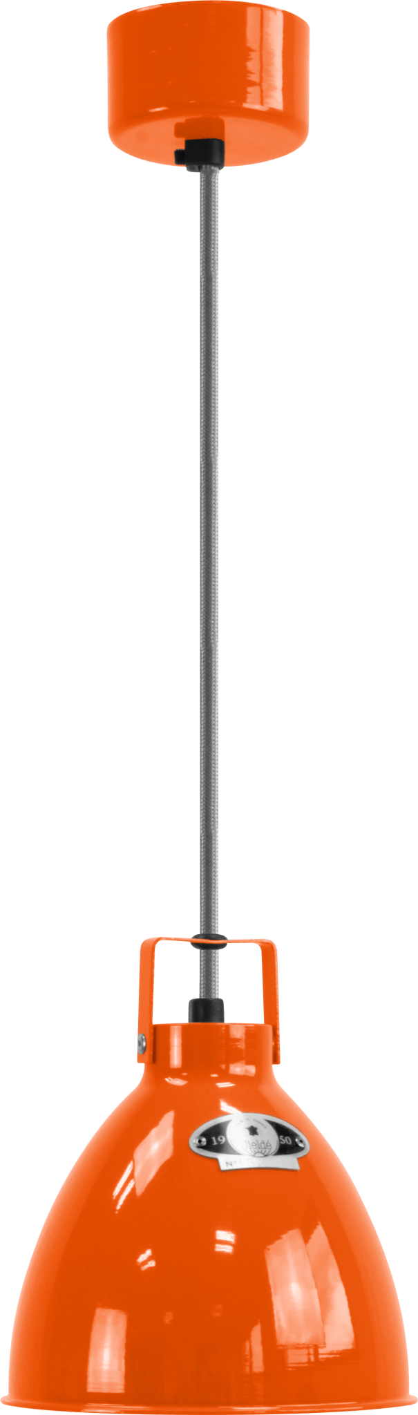 Augustin Pendant - A160 - Glossy Finish - Jielde - Pendants - Silver Grey - RAL9006 - Gold - HORNE