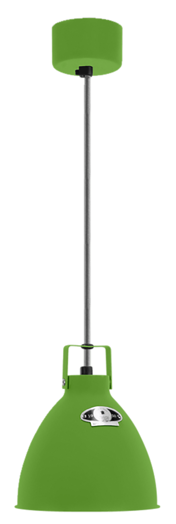 Augustin Pendant - A160 - Matte Finish - Jielde - Pendants - Apple Green - RAL6018 - Gold - HORNE