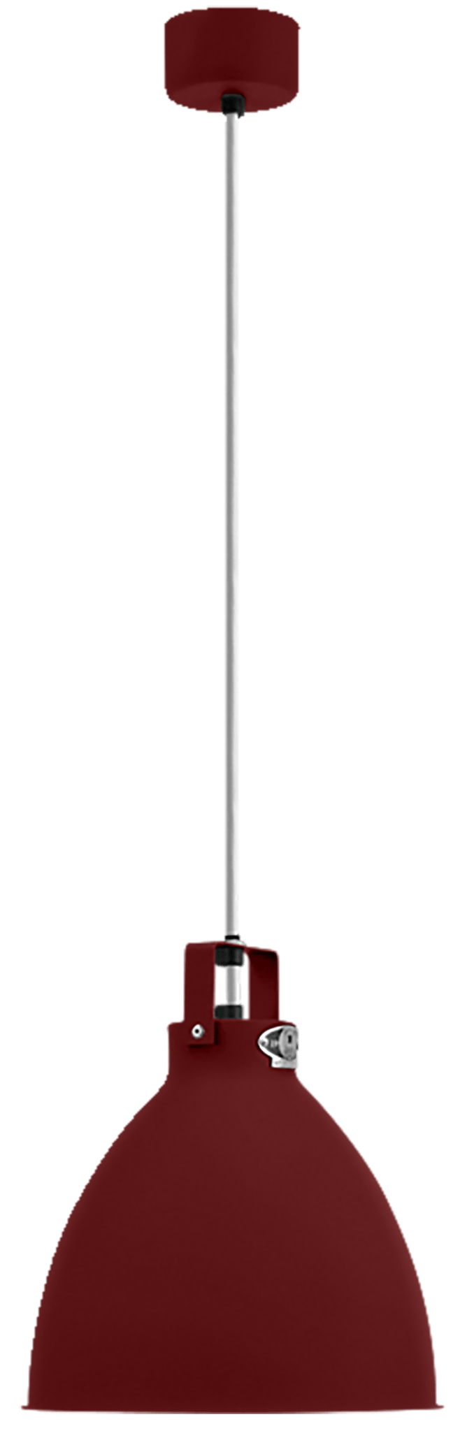 Augustin Pendant - A240 - Matte Finish - Jielde - Pendants - Orange - RAL2004 - Gold - HORNE