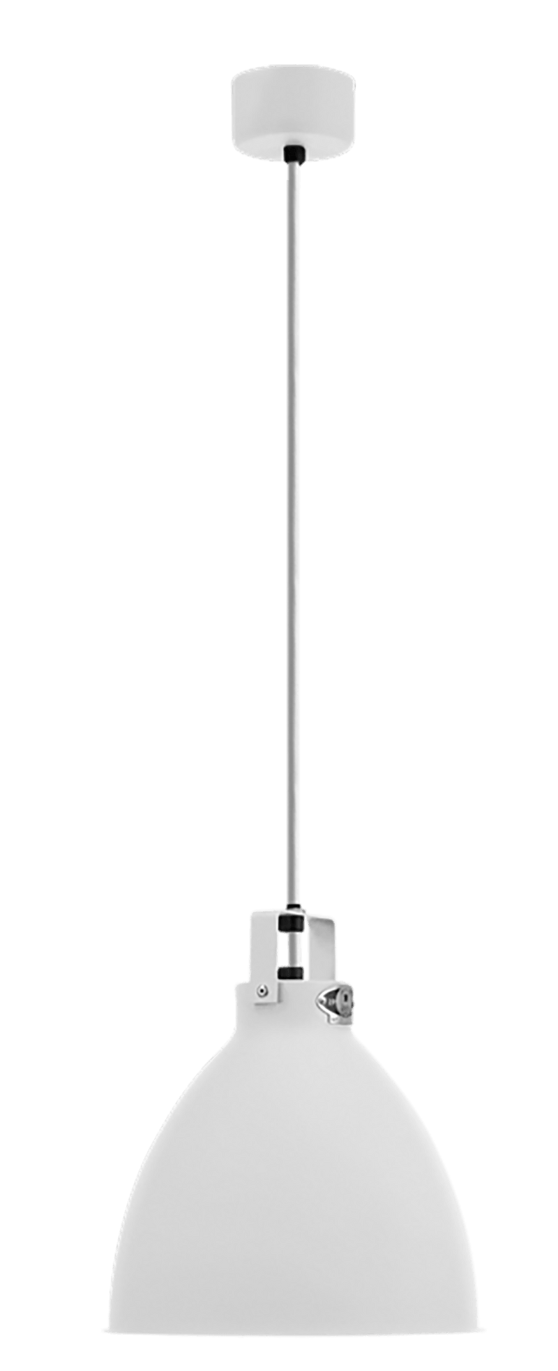 Augustin Pendant - A240 - Matte Finish - Jielde - Pendants - Orange - RAL2004 - Gold - HORNE