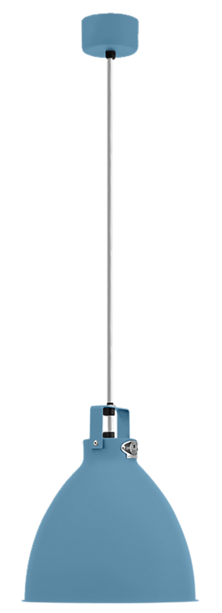 Augustin Pendant - A240 - Matte Finish - Jielde - Pendants - Orange - RAL2004 - Gold - HORNE