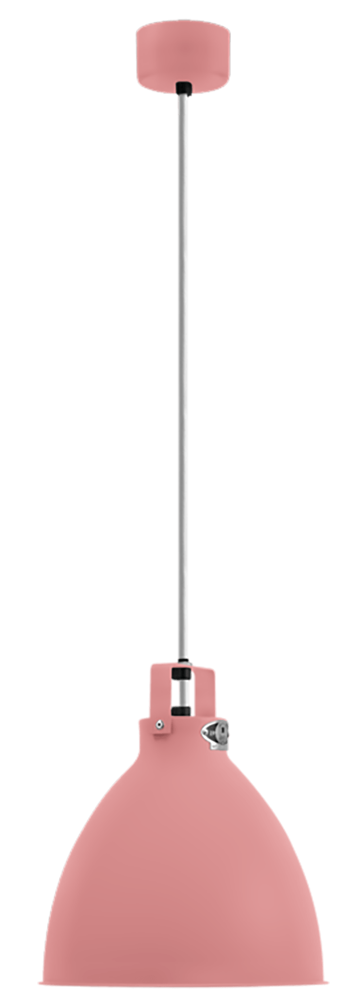 Augustin Pendant - A240 - Matte Finish - Jielde - Pendants - Orange - RAL2004 - Gold - HORNE