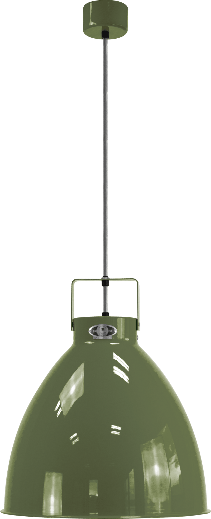 Augustin Pendant - A360 - Glossy Finish - Jielde - Pendants - Pink - RAL4003 - Gold - HORNE