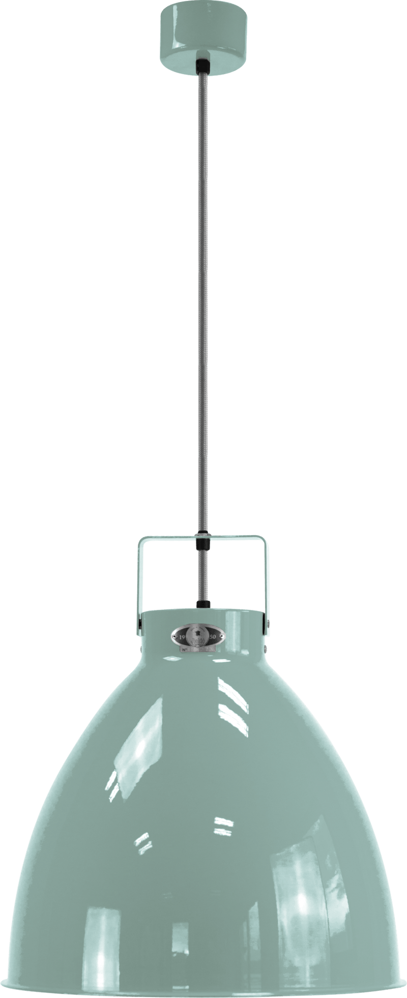 Augustin Pendant - A360 - Glossy Finish - Jielde - Pendants - Pink - RAL4003 - Gold - HORNE