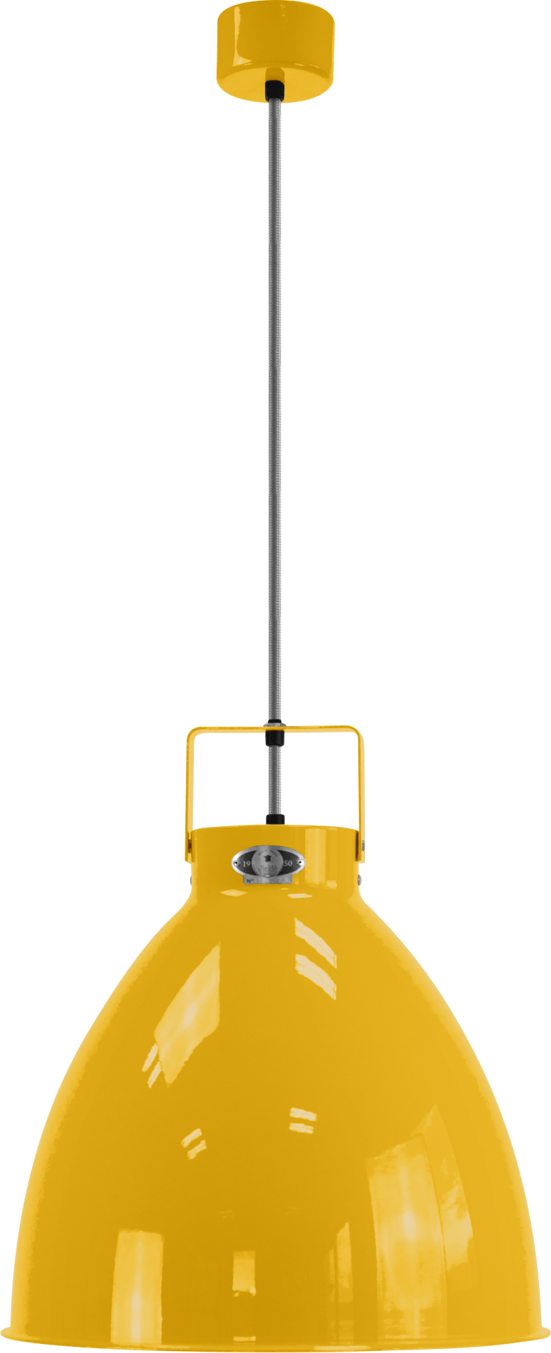 Augustin Pendant - A360 - Glossy Finish - Jielde - Pendants - Pink - RAL4003 - Gold - HORNE