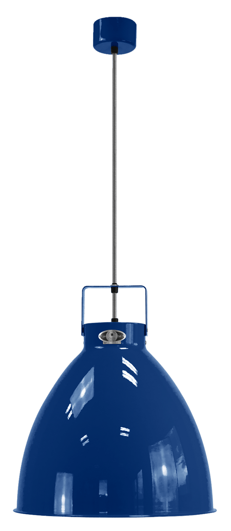 Augustin Pendant - A360 - Glossy Finish - Jielde - Pendants - Pink - RAL4003 - Gold - HORNE