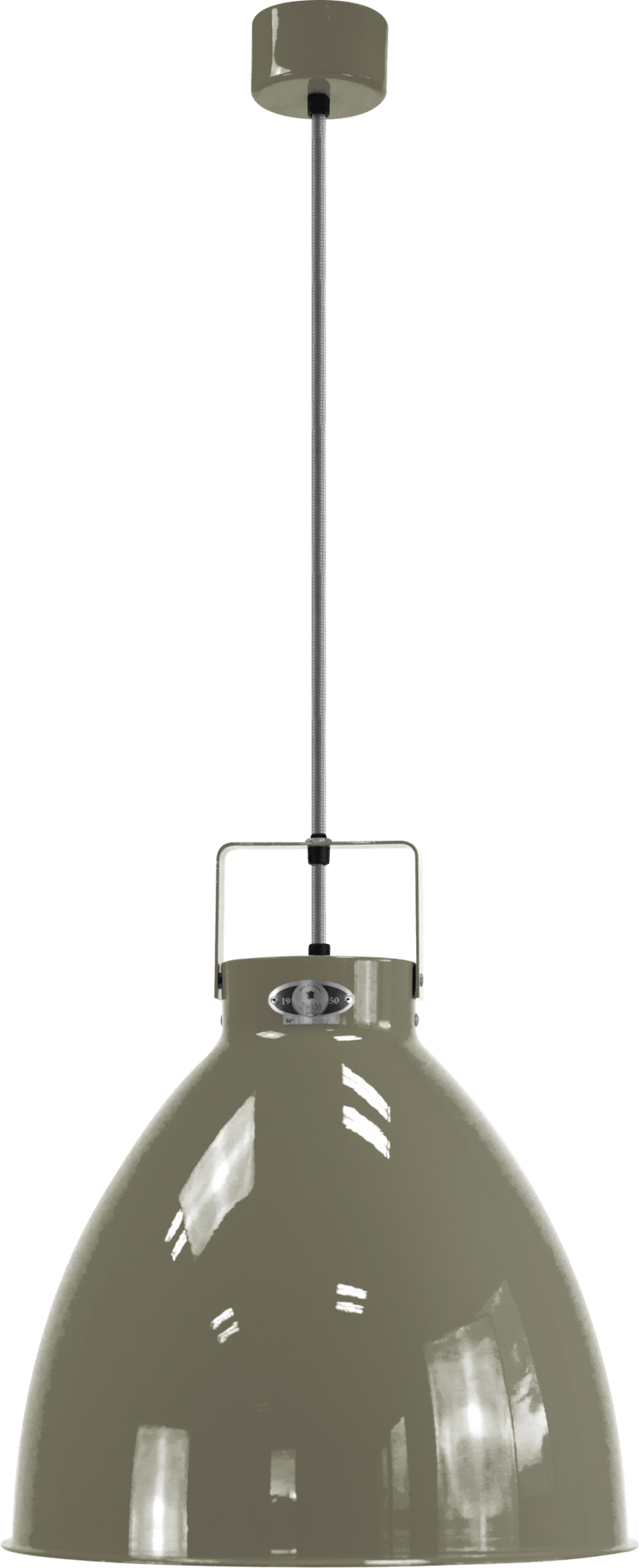 Augustin Pendant - A360 - Glossy Finish - Jielde - Pendants - Pink - RAL4003 - Gold - HORNE