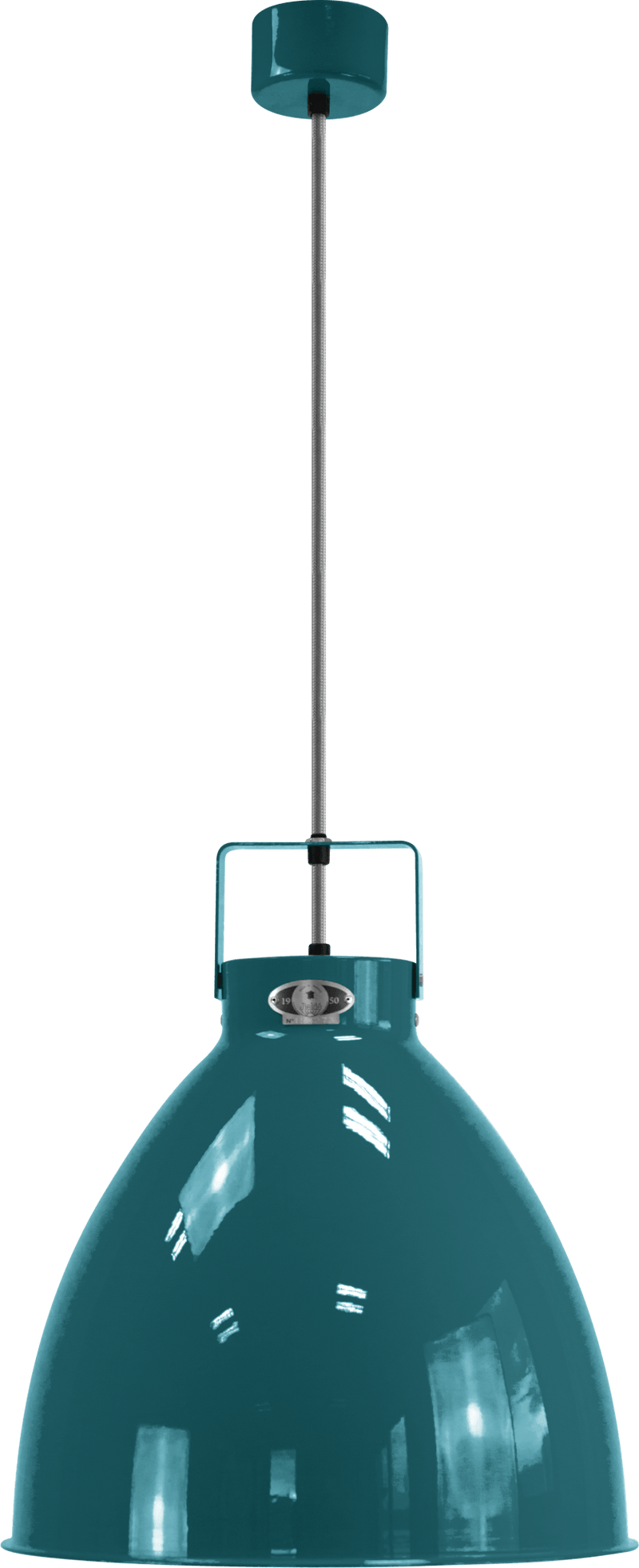 Augustin Pendant - A360 - Glossy Finish - Jielde - Pendants - Pink - RAL4003 - Gold - HORNE