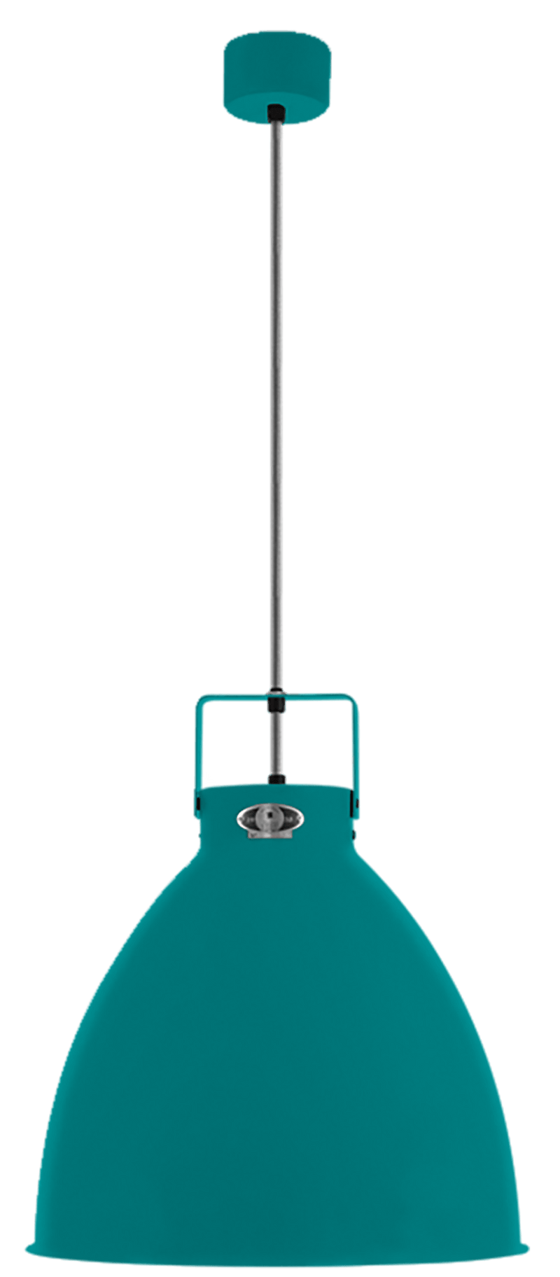 Augustin Pendant - A360 - Matte Finish - Jielde - Pendants - Silver - Apple Green - RAL6018 - HORNE