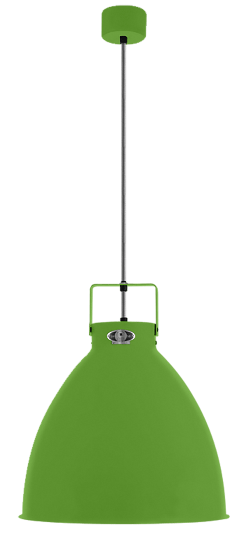 Augustin Pendant - A360 - Matte Finish - Jielde - Pendants - Silver - Apple Green - RAL6018 - HORNE