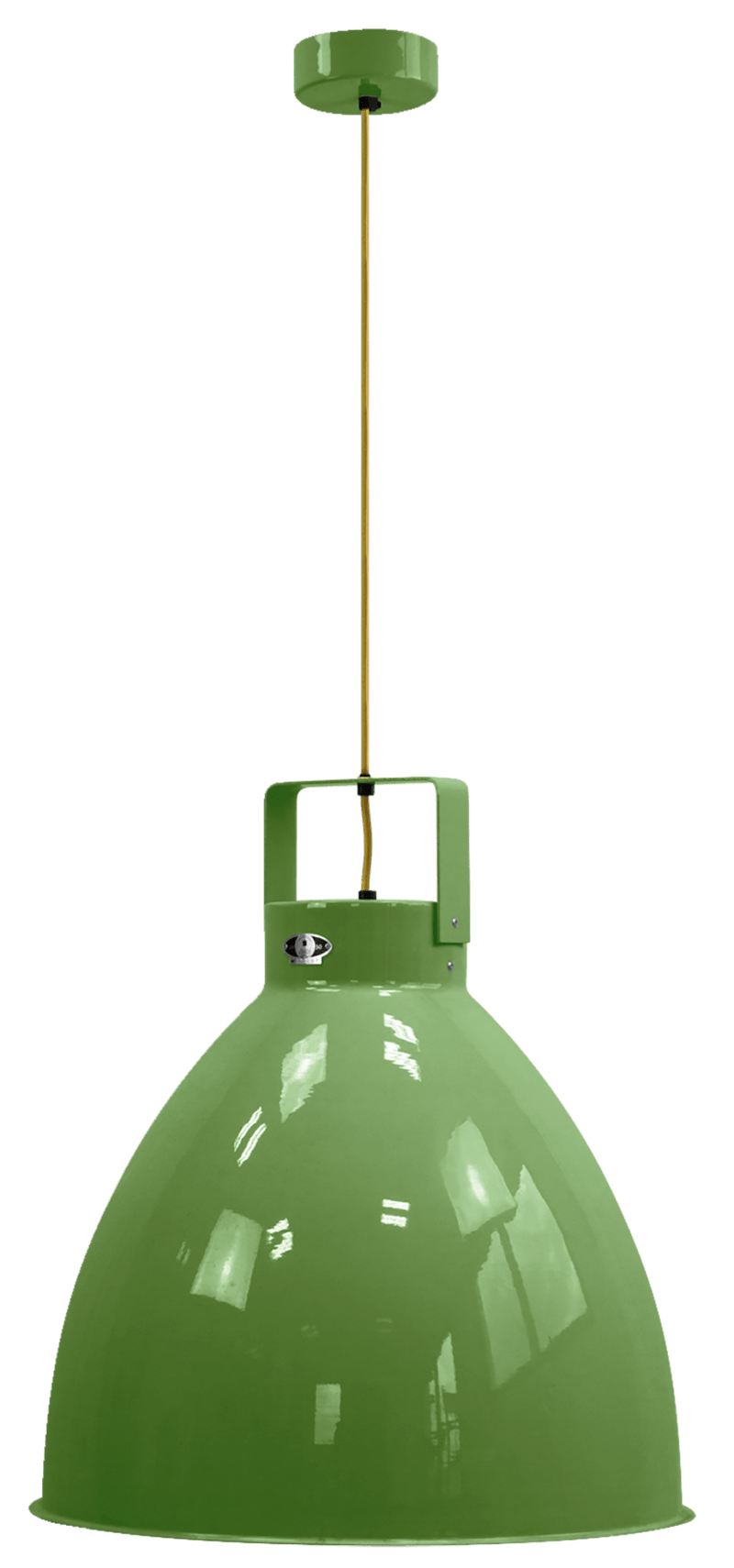 Augustin Pendant - A540 - Glossy FInish - Jielde - Pendants - Burgundy - RAL3005 - Gold - HORNE