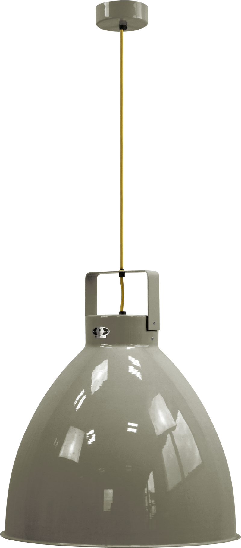 Augustin Pendant - A540 - Glossy FInish - Jielde - Pendants - Burgundy - RAL3005 - Gold - HORNE