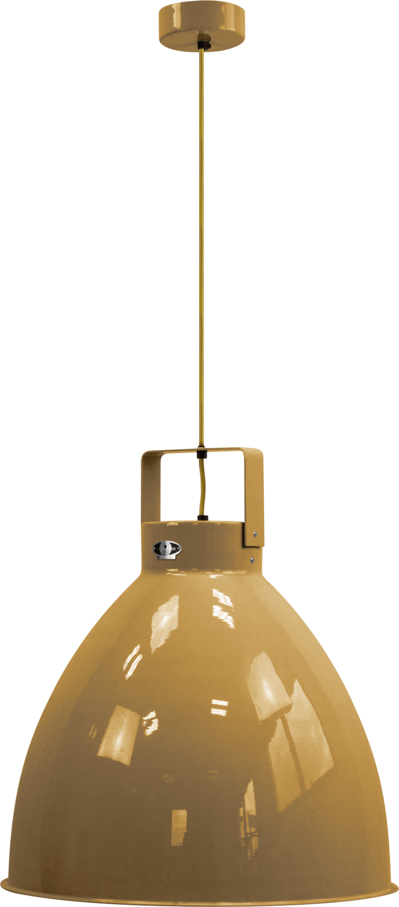 Augustin Pendant - A540 - Glossy FInish - Jielde - Pendants - Burgundy - RAL3005 - Gold - HORNE