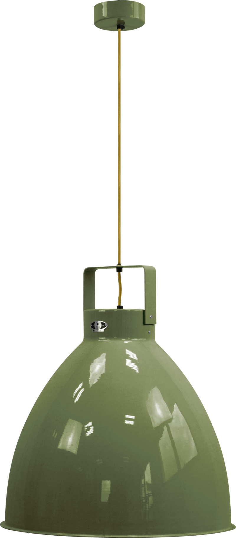 Augustin Pendant - A540 - Glossy FInish - Jielde - Pendants - Burgundy - RAL3005 - Gold - HORNE