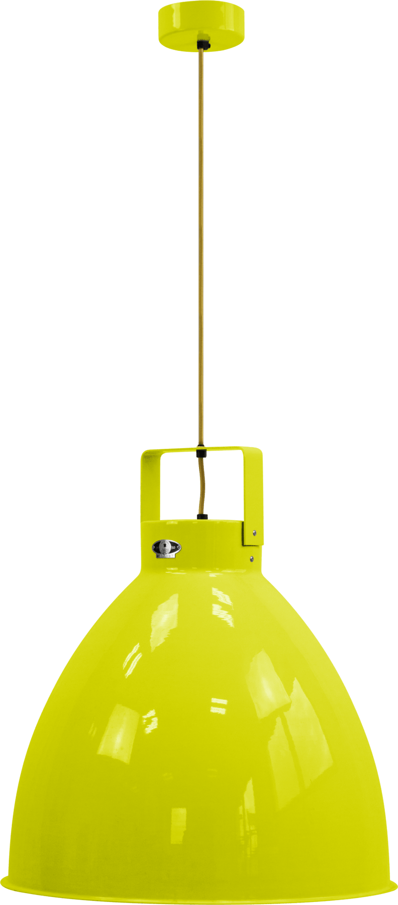 Augustin Pendant - A540 - Glossy FInish - Jielde - Pendants - Burgundy - RAL3005 - Gold - HORNE