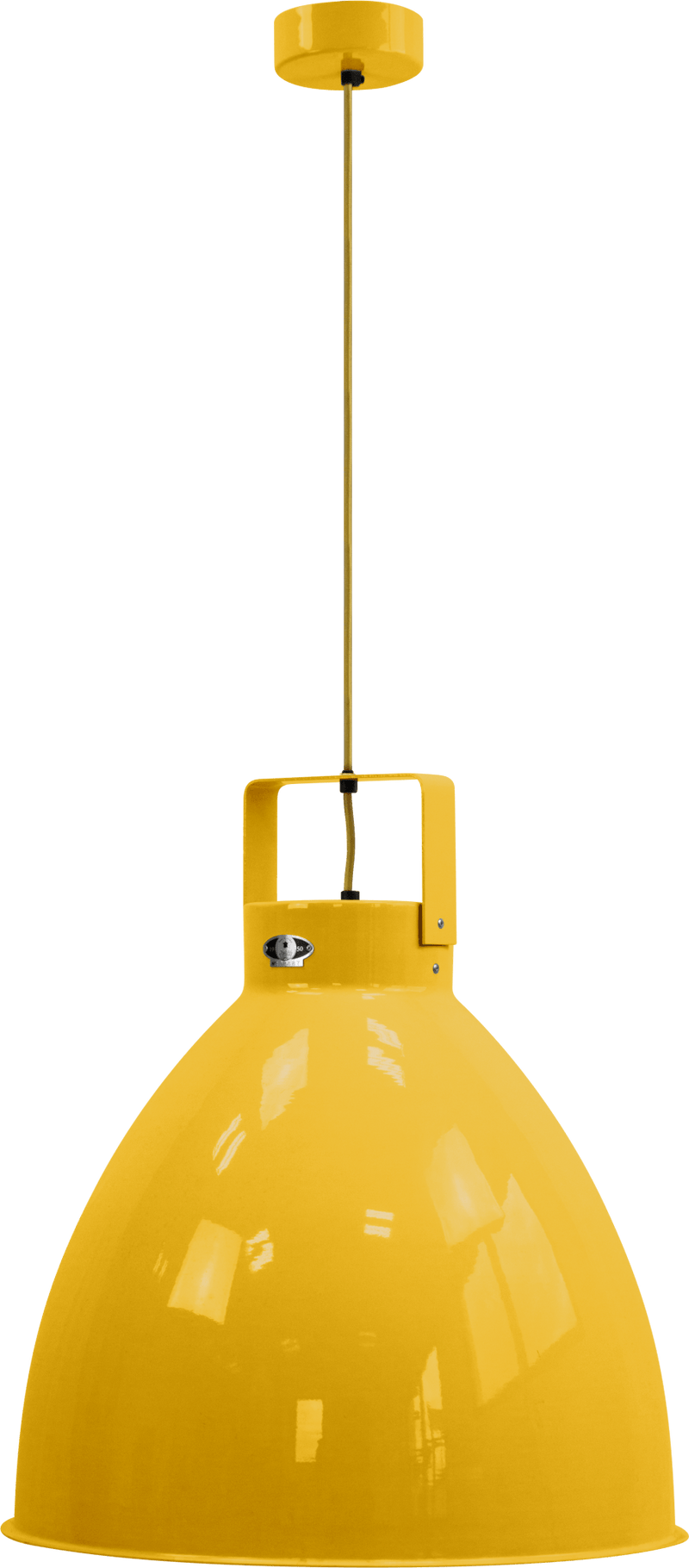 Augustin Pendant - A540 - Glossy FInish - Jielde - Pendants - Burgundy - RAL3005 - Gold - HORNE