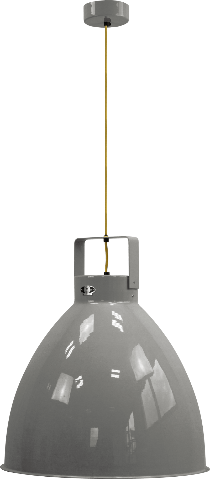 Augustin Pendant - A540 - Glossy FInish - Jielde - Pendants - Burgundy - RAL3005 - Gold - HORNE