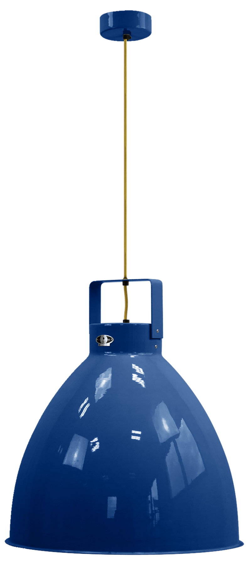 Augustin Pendant - A540 - Glossy FInish - Jielde - Pendants - Burgundy - RAL3005 - Gold - HORNE