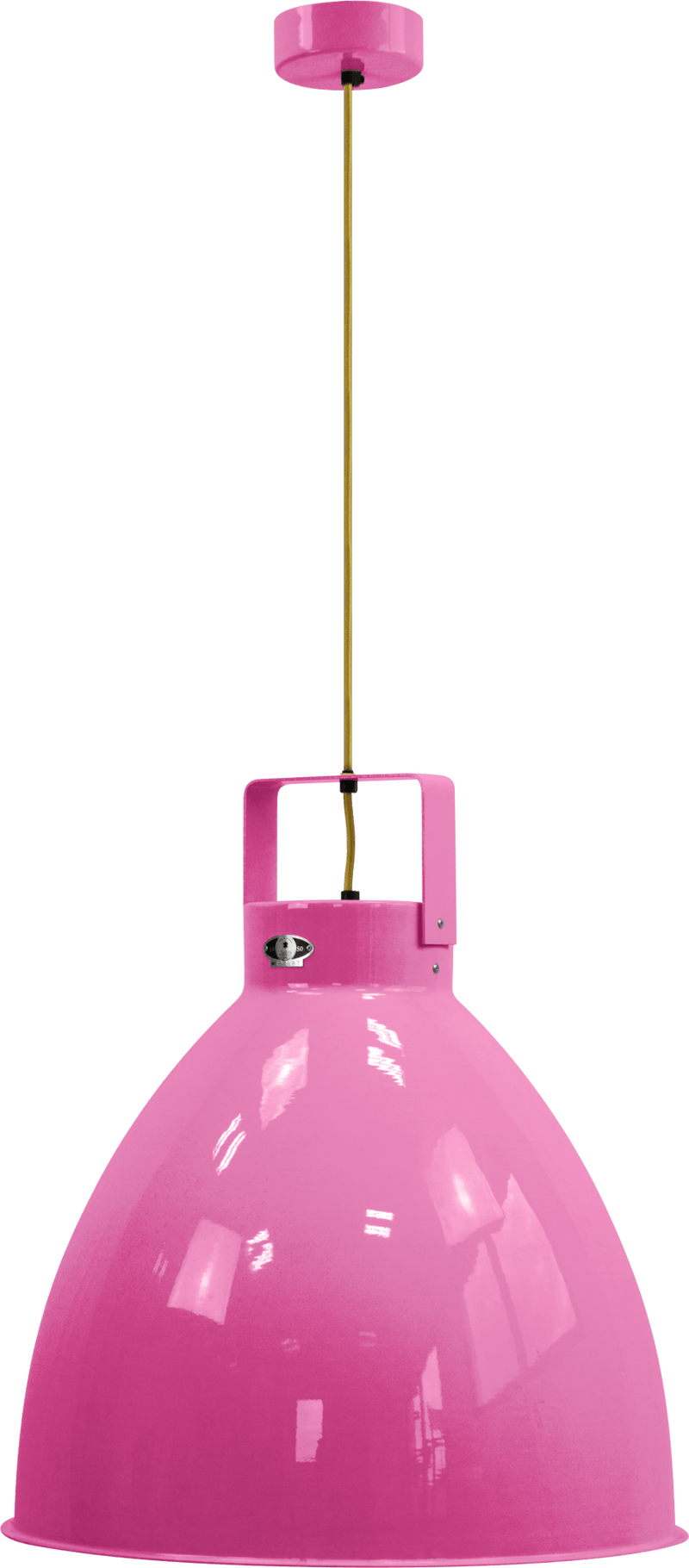 Augustin Pendant - A540 - Glossy FInish - Jielde - Pendants - Burgundy - RAL3005 - Gold - HORNE