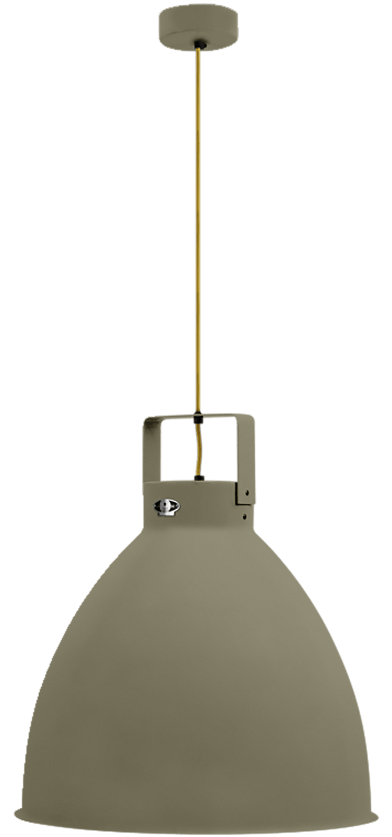 Augustin Pendant - A540 - Matte FInish - Jielde - Pendants - Black - Gold - HORNE