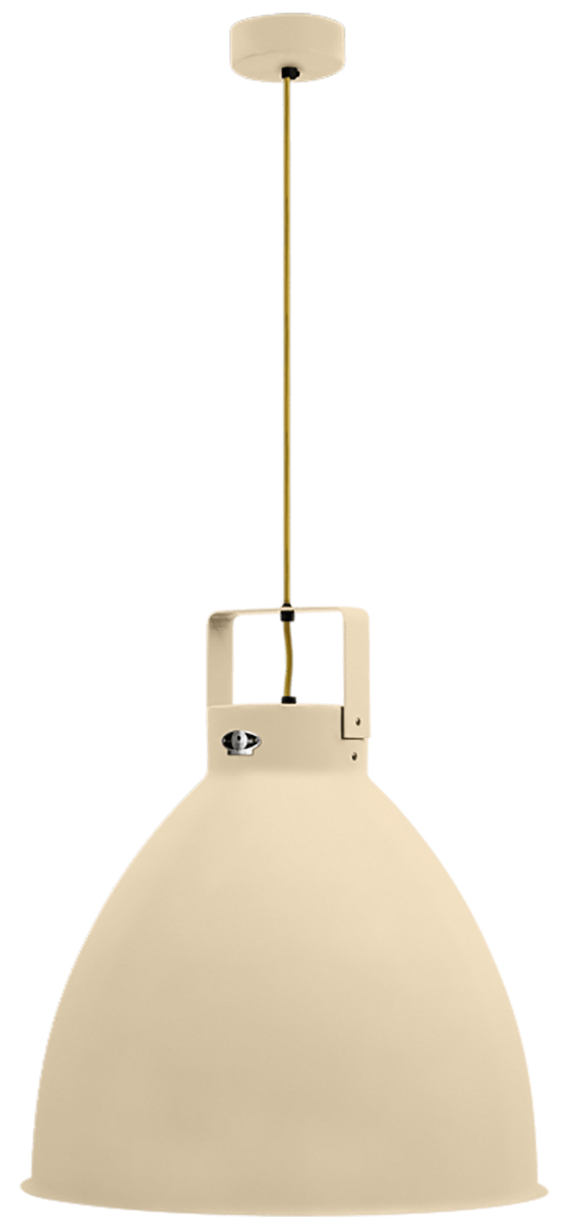 Augustin Pendant - A540 - Matte FInish - Jielde - Pendants - Black - Gold - HORNE