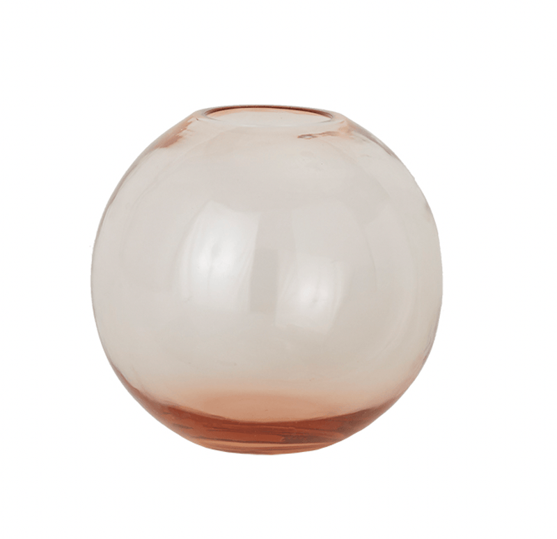 Aurora Vase - Hawkins New York - Vases - Large Sphere - Blush - HORNE