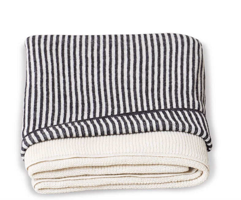 Aymara Plaid Throw - Form + Refine - Blankets + Throws + Pillows - Pattern Grey - HORNE