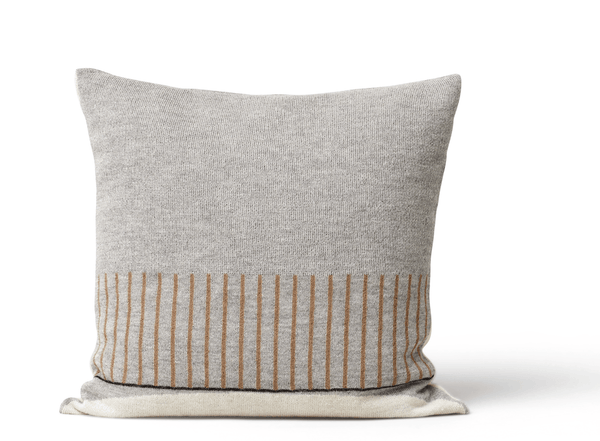 Aymara Throw Pillow - Square - Form + Refine - Blankets + Throws + Pillows - Pattern Grey - HORNE