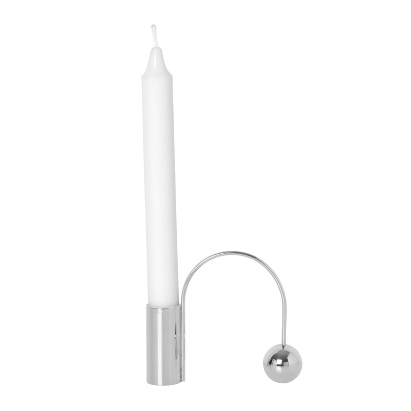 Balance Candle Holder - Ferm Living - Candle Holders - Black Brass - HORNE