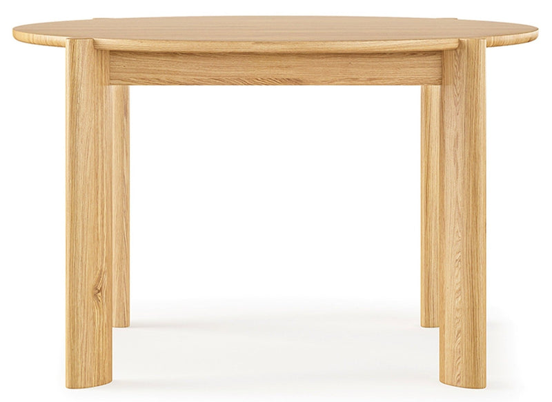 Bancroft Round Dining Table - Gus* Modern - Tables + Desks - Walnut - HORNE