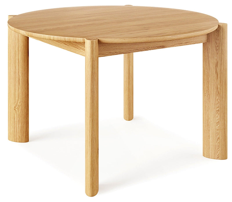 Bancroft Round Dining Table - Gus* Modern - Tables + Desks - Walnut - HORNE