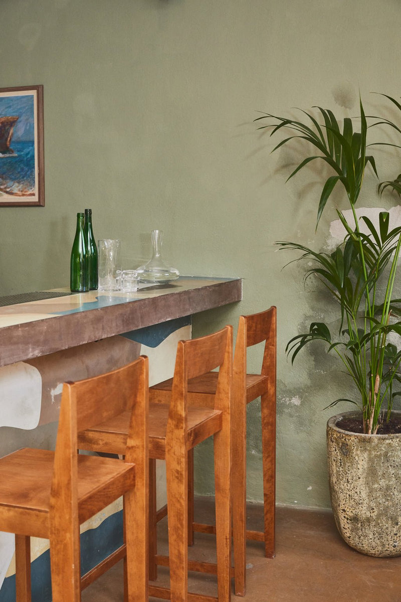 Bar Chair 01 - Frama - Stools + Benches + Ottomans - Short - 25.6