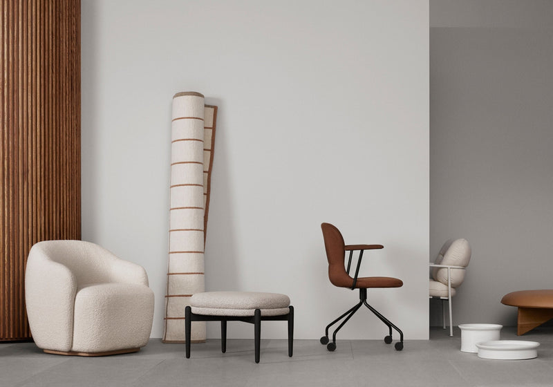 Barba Club Chair - Fogia - Chairs - Karakorum - 001 Ivory - HORNE