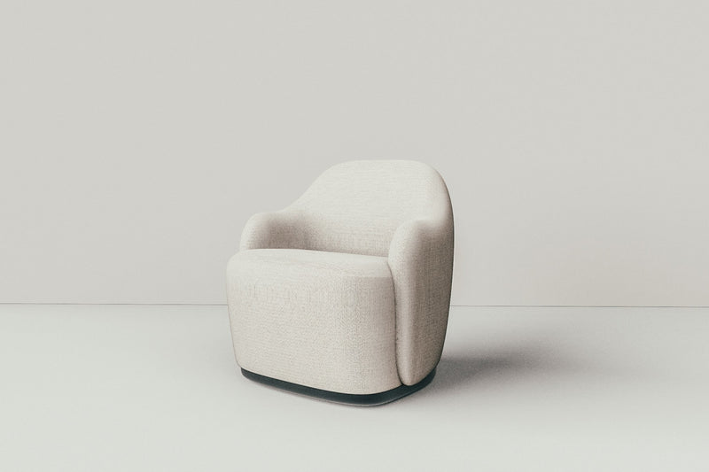 Barba Club Chair - Fogia - Chairs - Karakorum - 001 Ivory - HORNE