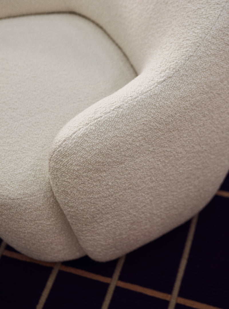 Barba Club Chair - Fogia - Chairs - Karakorum - 001 Ivory - HORNE