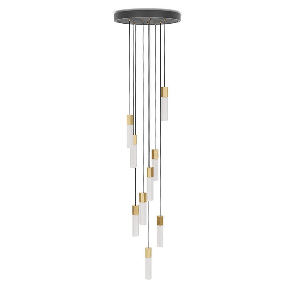 Basalt Nine Pendant - Tala - Brass - HORNE