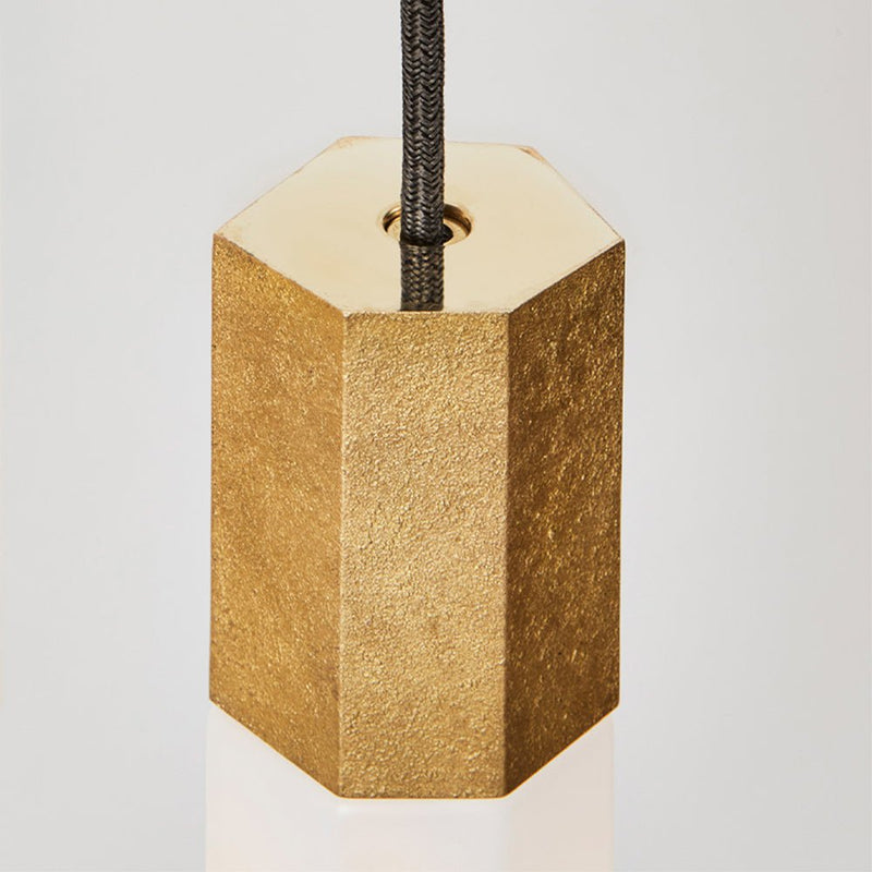 Basalt Single Pendant - Tala - Brass - HORNE