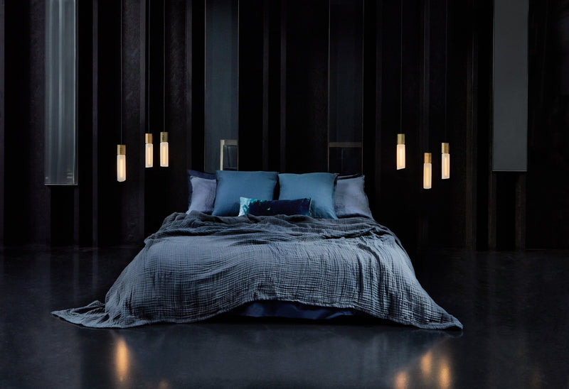 Basalt Triple Pendant - Tala - Brass - HORNE