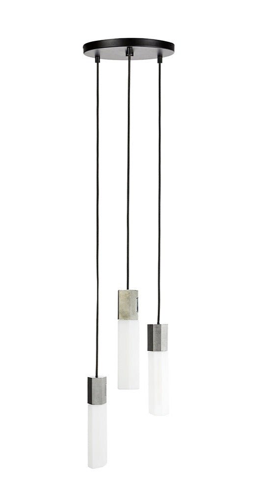 Basalt Triple Pendant - Tala - Brass - HORNE